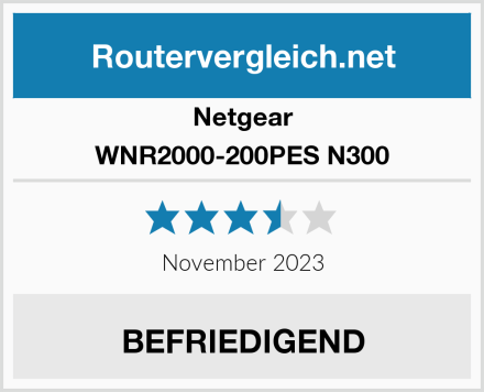 Netgear WNR2000-200PES N300 Test