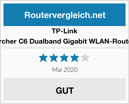 TP-Link Archer C6 Dualband Gigabit WLAN-Router Test