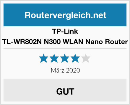 TP-Link TL-WR802N N300 WLAN Nano Router Test