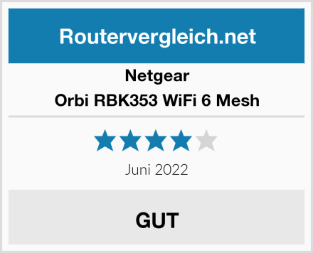 Netgear Orbi RBK353 WiFi 6 Mesh Test